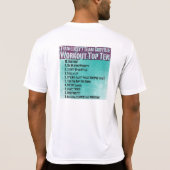 チームCoovilleのトレーニングのワイシャツ-春2014年 Tシャツ (裏面)