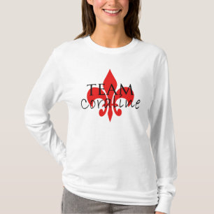 チームCoralineのフード付きスウェットシャツ Tシャツ
