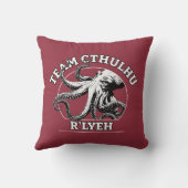 チームCtulhu R'lyeh Lovecraft クッション (裏面)