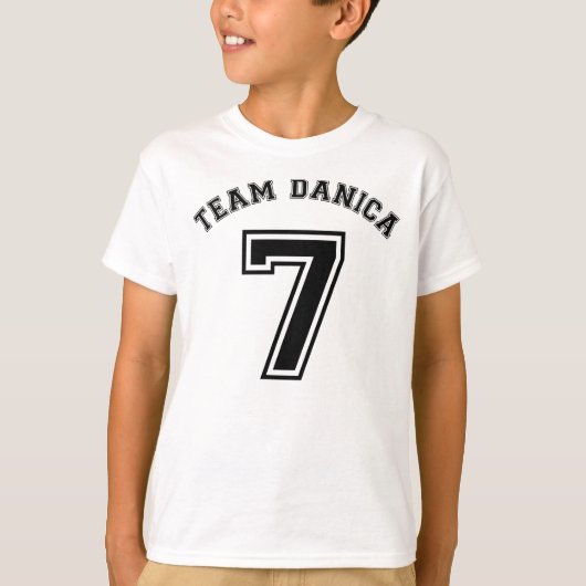 チームDanica Tシャツ (正面)
