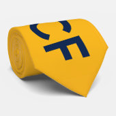 チームDCFネックタイ – ティール(緑がかった色)バック ネクタイ (ロール)