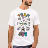 チームDebのスクラップブック作り Tシャツ (正面)