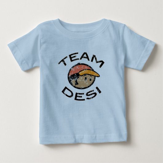 チームDesi ベビーTシャツ (正面)