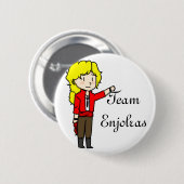 チームEnjolras Pin 缶バッジ (正面&裏面)