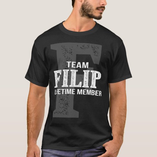 チームFILEIPライフタイムメンバ Tシャツ (正面)