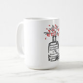 チームFMマグ コーヒーマグカップ (正面左)