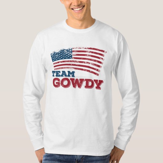 チームGowdy Tシャツ (正面)