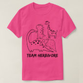 チームHerbivore 3 Tシャツ (デザイン正面)