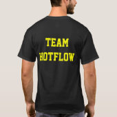 チームHotFlow Tシャツ (裏面)