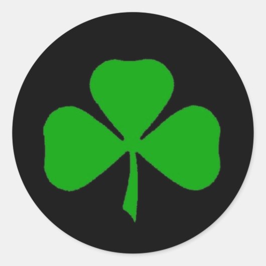 チームIreland Douボタン/シール ラウンドシール (正面)