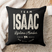 チームIsaacライフタイムパーソナライズされたメンバ名 クッション (ブランケット)