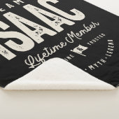 チームIsaacライフタイムパーソナライズされたメンバ名 シェルパブランケット (3/4)