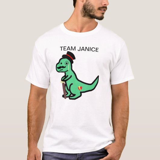 チームJanice Tシャツ (正面)