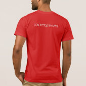 チームJavert Tシャツ (裏面)