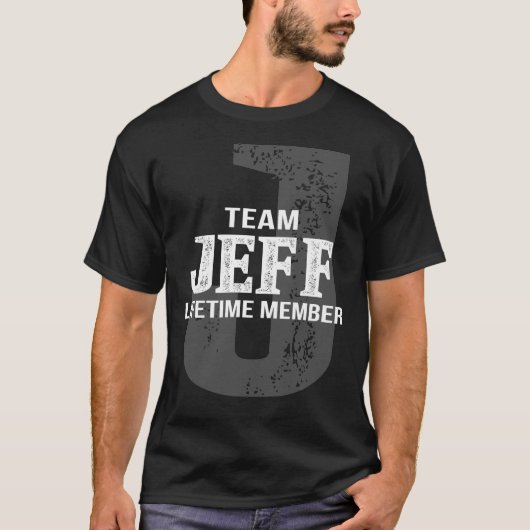 チームJEFFライフタイムメンバー Tシャツ (正面)