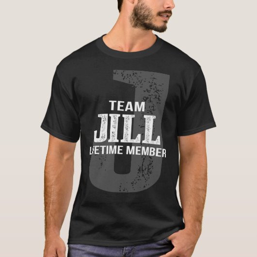 チームJILLライフタイムメンバー Tシャツ (正面)