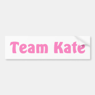 チームKate バンパーステッカー