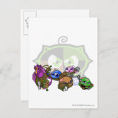 チームKiko湖のグループ ポストカード (正面/裏面)