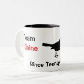 チームKlaine ツートーンマグカップ (正面左)