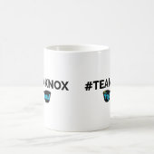 チームKnoxおよびチームJamieのマグ コーヒーマグカップ (中央)