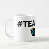 チームKnoxのマグ コーヒーマグカップ (左)