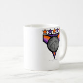 チームKreludorのロゴ コーヒーマグカップ (正面右)