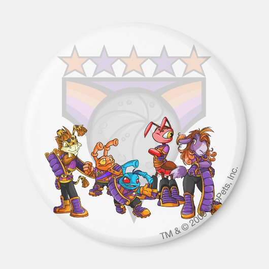 チームKreludorグループ マグネット (正面)