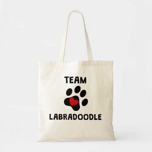 チームLabradoodle トートバッグ (正面)