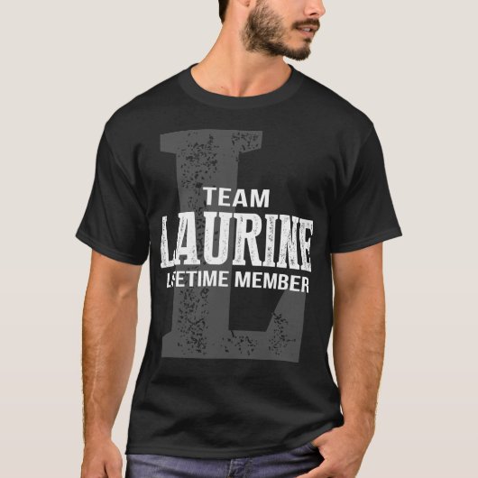 チームLAURINE終身会員 Tシャツ (正面)