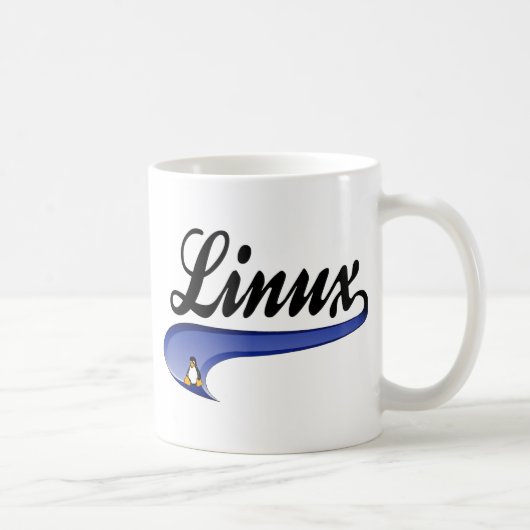 チームLinux コーヒーマグカップ (右)