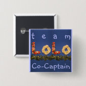 チームLoloの共同キャプテンボタン 缶バッジ (正面&裏面)