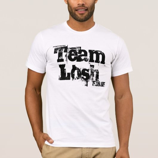 チームLoshのティー Tシャツ (正面)
