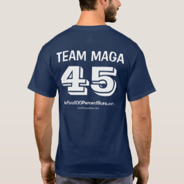 チームMAGA 45 Tシャツ