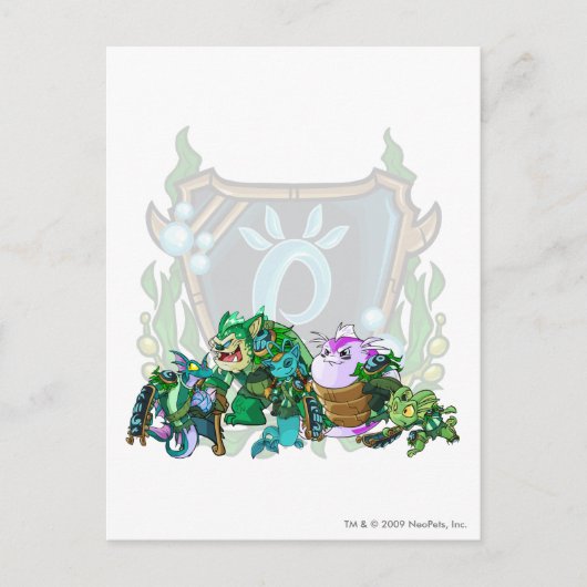 チームMaraquaのグループ ポストカード (正面)