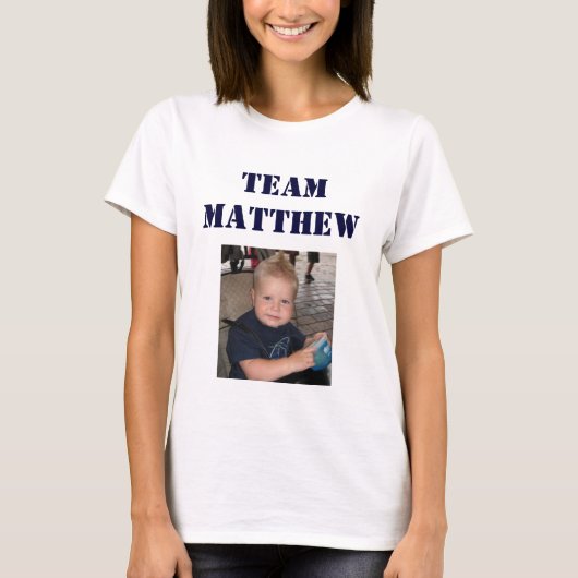 チームMatthew -大人女性 Tシャツ (正面)