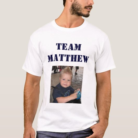 チームMatthew -成人男子 Tシャツ (正面)