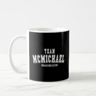 チームMcmichael Lifetimeメンバーファミリーの姓 コーヒーマグカップ