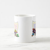 チームMeridellのグループ コーヒーマグカップ (中央)