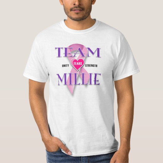 チームMILLIE蟹座の歩行 Tシャツ (正面)