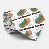 チームMitochondria (Mitochondrionのユーモア) ネクタイ (ロール)