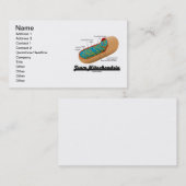 チームMitochondria (Mitochondrionの細胞エネルギー) 名刺 (正面/裏面)