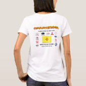 チームModifiziertのベビードール Tシャツ (裏面)