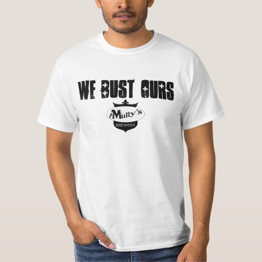チームMullysのバレーボール Tシャツ (正面)