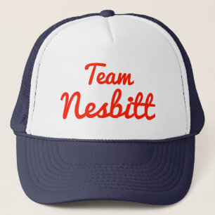チームNesbitt キャップ