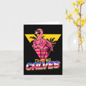 チームNoカルブフラミンゴジムウエイトリフティングボディビル カード (黄色い花)