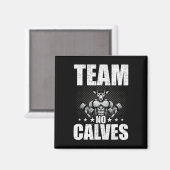 チームNoカルブボディビル重量挙げトレーニング マグネット (正面/裏面)