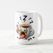 チームNOスリープマグ コーヒーマグカップ (正面右)