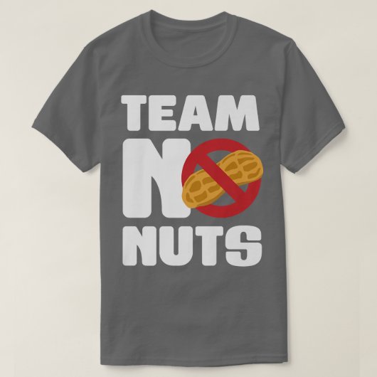 チームNo Nuts性別による発表 Tシャツ (デザイン正面)