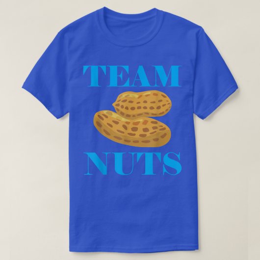 チームNutsチーム男の子おもしろい性別745を明らかにする Tシャツ (デザイン正面)