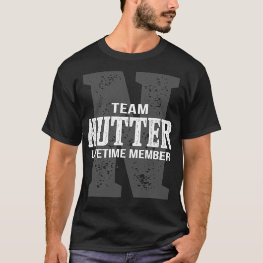 チームNUTTER終身会員 Tシャツ (正面)